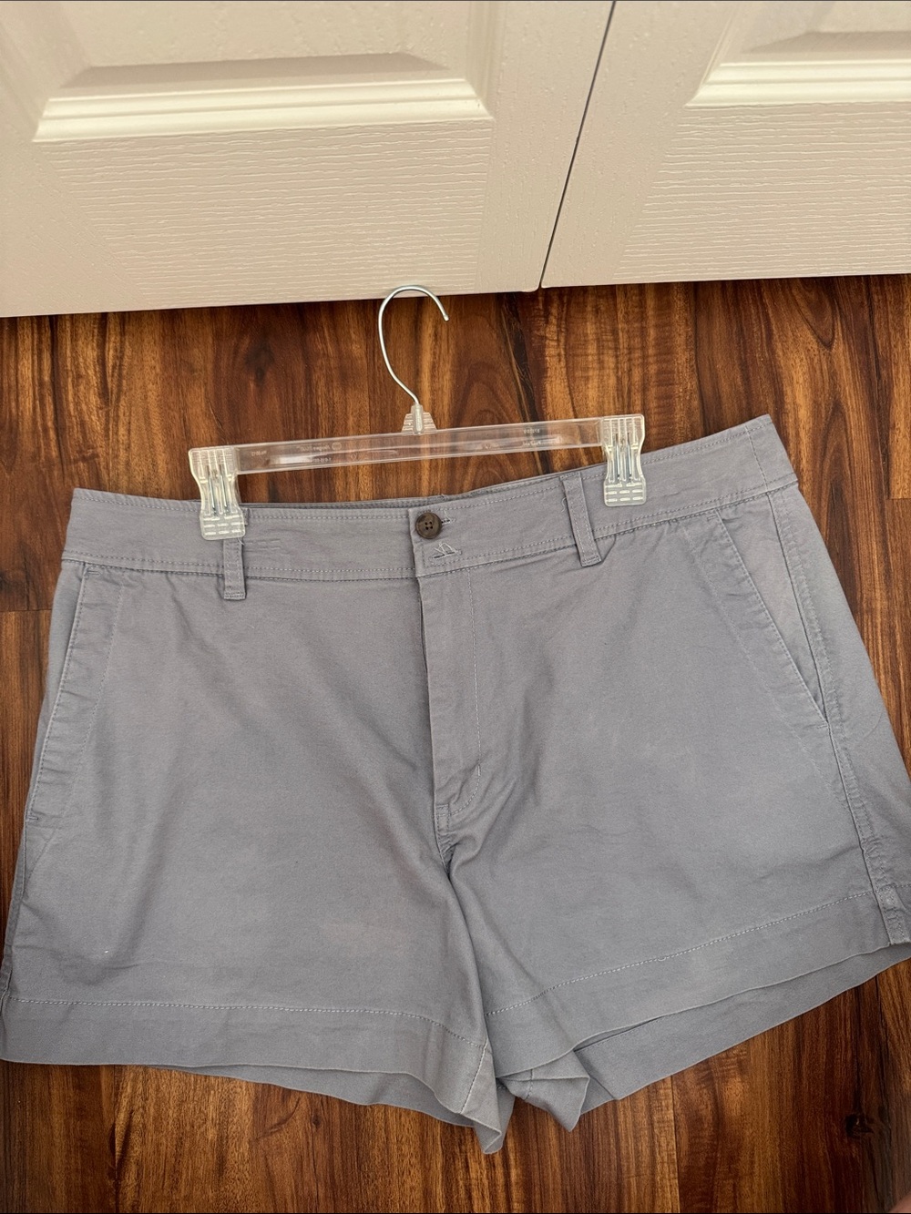 Women’s Classic Cotton Shorts in Light Gray